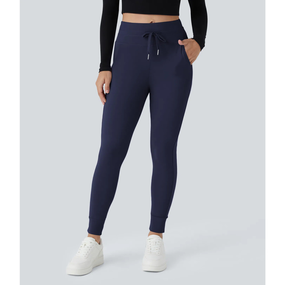 Halara Softlyzero High Waisted Drawstring Full Le… - image 6